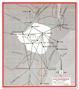 Air Rhodesia Routes