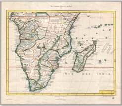 The southern Africa of G. de l'Isle, 1720
