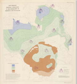  Map showing rainfall utilization in the Federation of Rhodesia and Nyasaland. 1:2,500,000. 1963. 