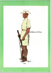 An Askari in No 1 Dress, 1940