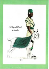The Regimental Mascot & Handler, 1966