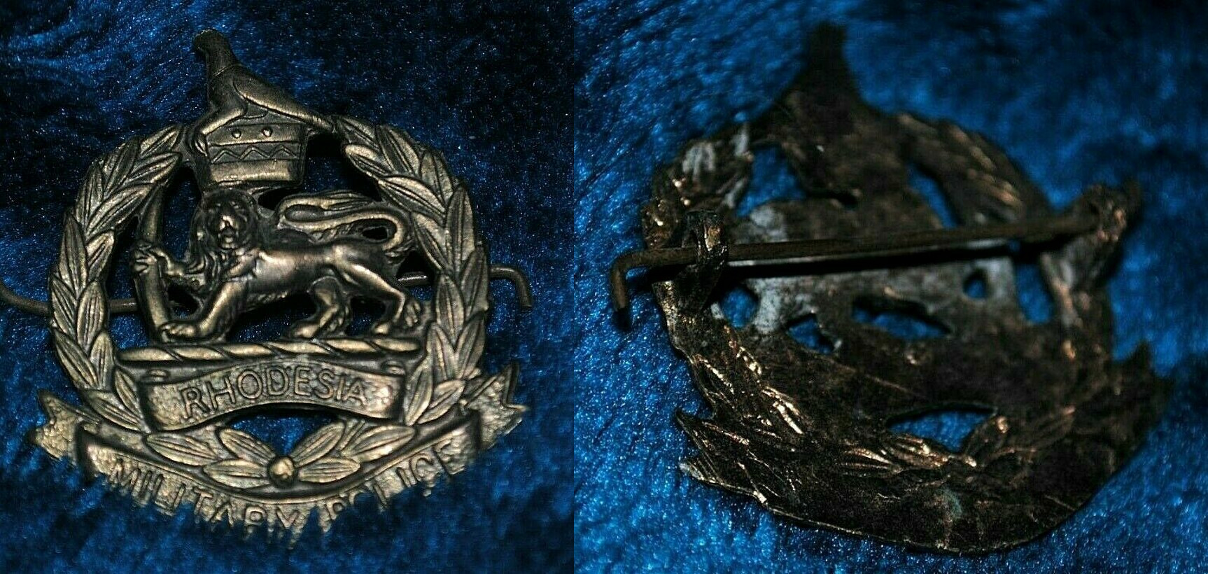 Rhodesian Military Police cap badge